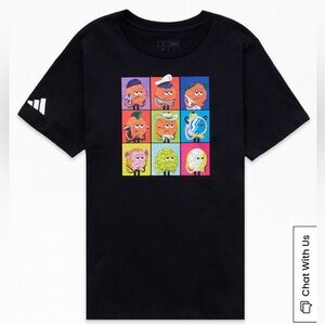 adidas Kids Lil Stripe NFT T-Shirt size M (10/12)